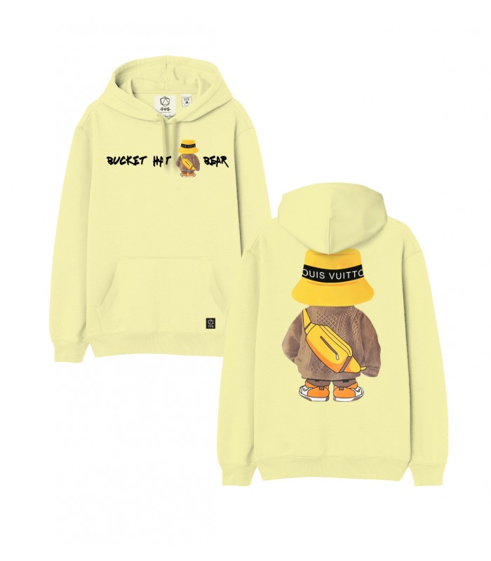 SUDADERA CON CAPUCHA BEAR VUITTON