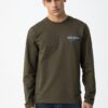 SUDADERA FINA SIN GORRO HARBOR GRAY