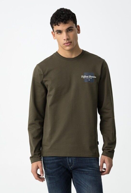 SUDADERA FINA SIN GORRO HARBOR GRAY
