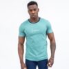 CAMISETA MANGA CORTA SLIM FIT CON CUELLO EN CONTRASTE