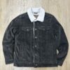 CHAQUETA DE PANA CON BORREGUITO INTERIOR DARK KAKI