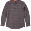 CAMISA SLIM FIT MICROFLOR ESTAMPADO SLIM FIT