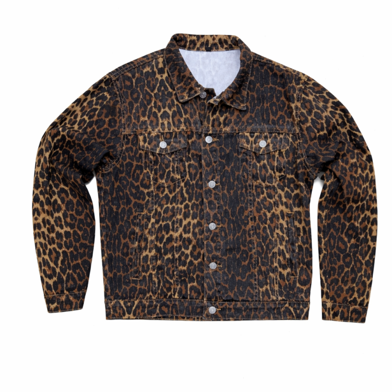 CAZADORA ESTAMPADO LEOPARDO ANIMAL PRINT