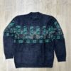JERSEY EFECTO BRILLO NEGRO