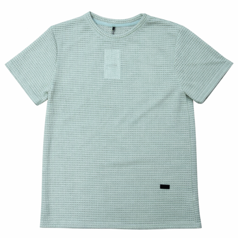 CAMISETA DE PUNTO PERFORADO GREEN