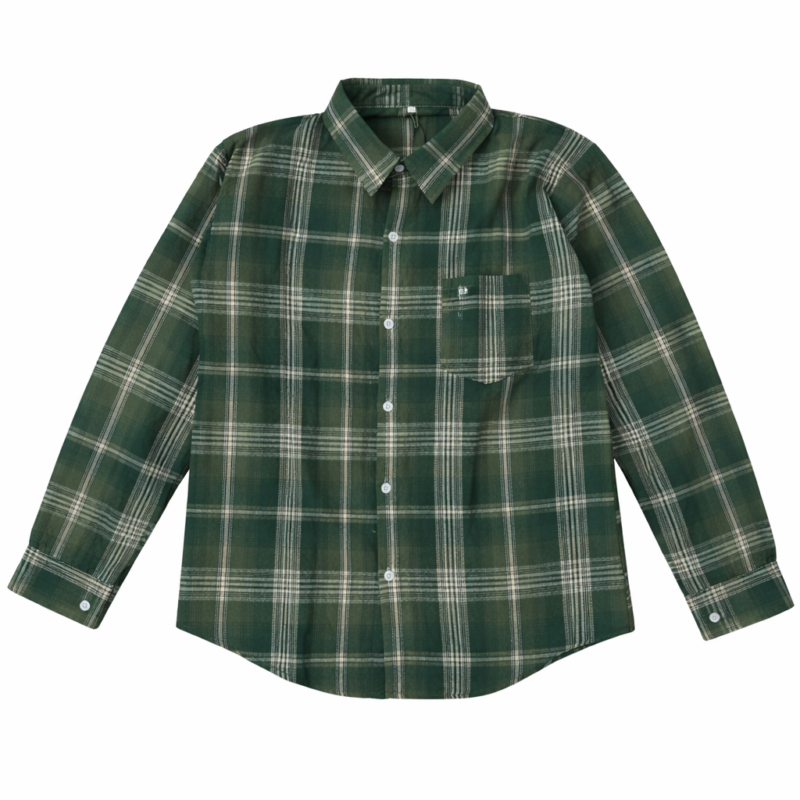 CAMISA DE CUADROS LEÑADOR VERDE