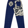 PANTALÓN DENIM LOOSE FIT CON PINTURA GRÁFICA