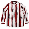 CAMISA MANGA LARGA CON ESTAMPADO TRAZOS DE PINTURA