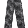 PANTALÓN DE LEOPARDO GRIS OVERSIZE FIT