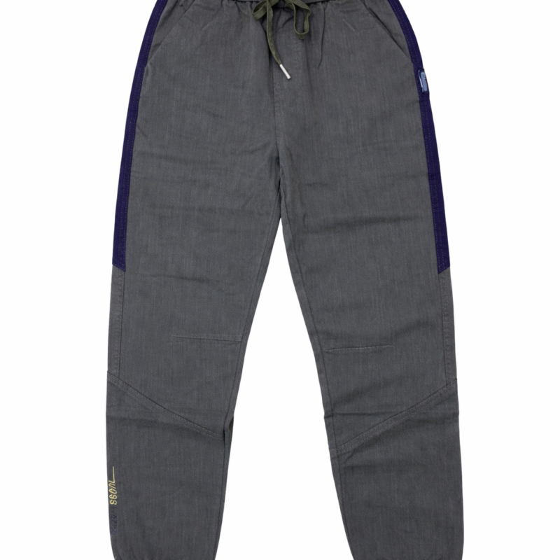 JOGGER CORTE CHINO CON BANDAS LATERALES ARMY