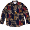 CAMISA MANGA LARGA CON ESTAMPADO RETRO ONE WAY