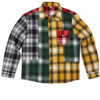 CAMISA DE CUADROS DE COLORES PATCHWORK