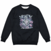 SUDADERA INTERIOR PELO CON ESTAMPADO CALAVERA