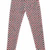 PANTALÓN TABLERO DE AJEDREZ ROJO Y NEGRO