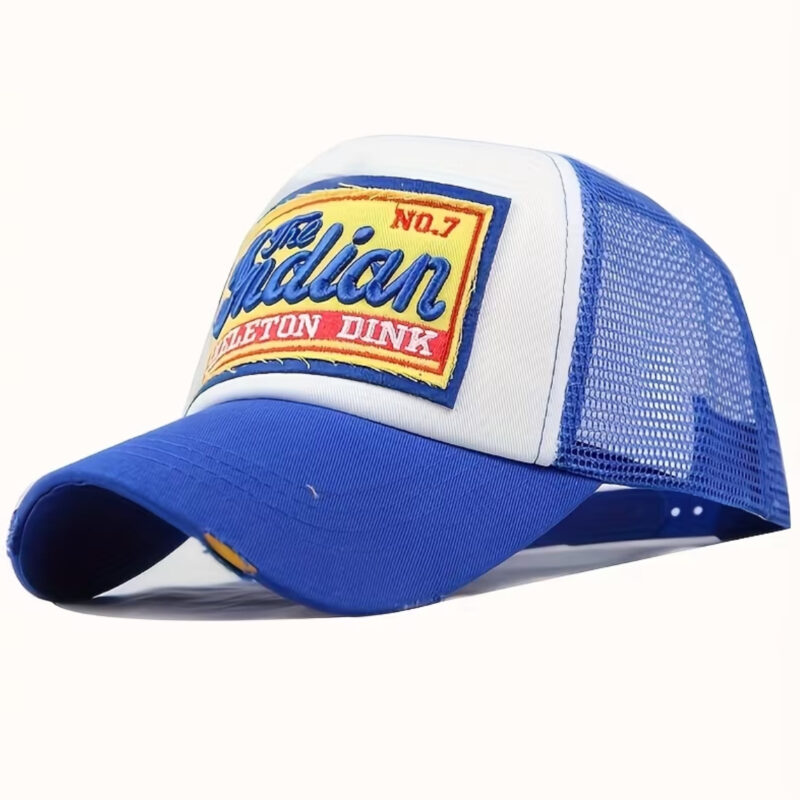 GORRA DE REJILLA THE INDIAN BLUE