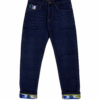 PANTALÓN DENIM DARK CON BAJO REVERSIBLE SLIM FIT