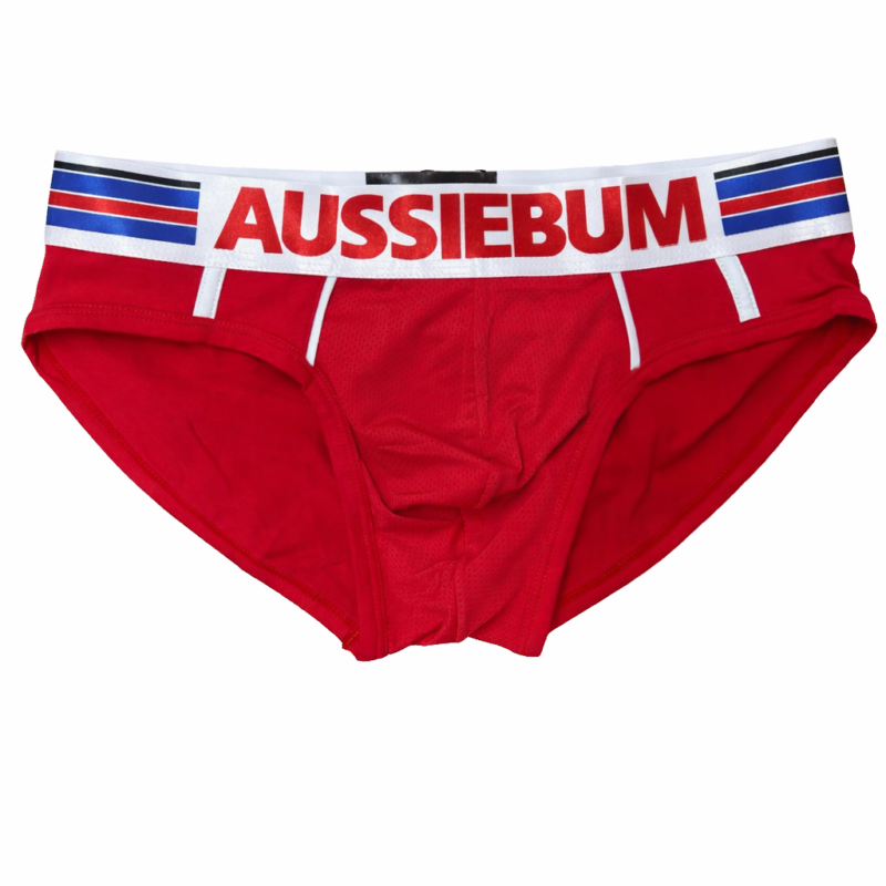 AUSSIEBUM BRIEF BÁSICO ROJO