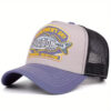 GORRA DE REJILLA STATION GREY