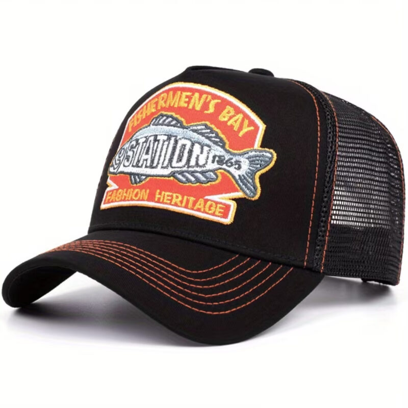 GORRA DE REJILLA STATION BLACK