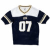 CAMISETA DE PUNTO AZUL MARINO CON NUMERACIÓN 07