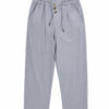 PANTALÓN DE LINO RELAXED FIT GRIS