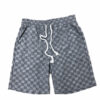 BERMUDA DE FELPA JACQUARD GRIS