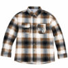 CAMISA DE FRANELA CUADROS CON BOLSILLO EN EL PECHO