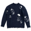 JERSEY DE PUNTO NEGRO CON CALAVERAS