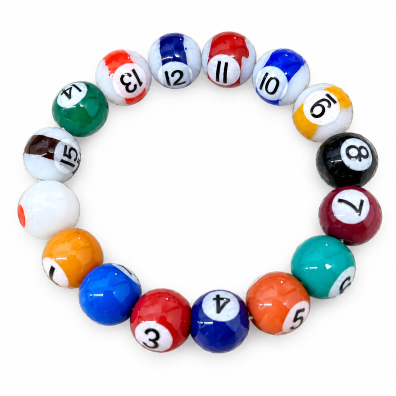 PULSERA DE BOLAS DE BILLAR