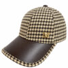 GORRA ESTAMPADO PATA DE GALLO BROWN